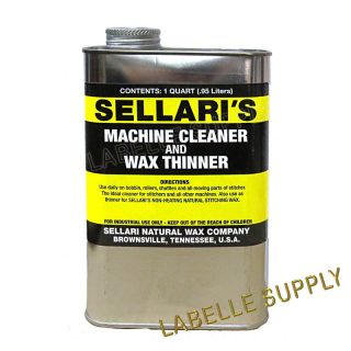 Sellaris Machine Cleaner and Wax Thinner 1 Qt